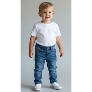 Levi's 511 Slim Jeans Size 12M Blue Denim Boys Pants Medium Wash